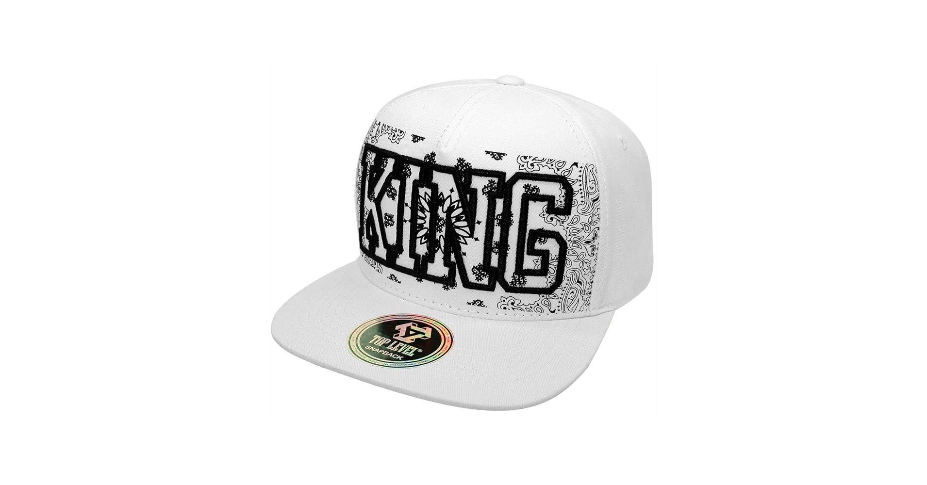 4350 DISTRICT Men's Adjustable Cotton Snapback Cap 9